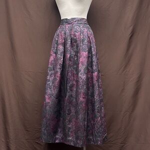 Paisley tapestry maxi skirt